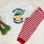 Kids Personalised Elf Squad Christmas Pyjamas, thumbnail 2 of 2