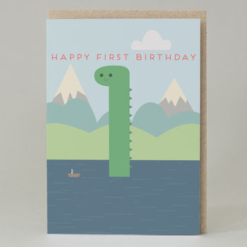 Happy Birthday Nessie Age Cards, 2 of 10