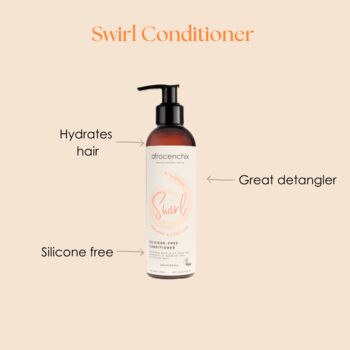 Swirl Silicone Free Conditioner For Hydration And Frizz Free Hair, 250ml, 4 of 8