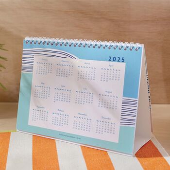 2025 Desk Calendar | Tidal Waves, 3 of 6