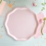 Petal Pink Compostable Party Dinner Plates X Eight, thumbnail 2 of 3