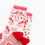 You're My Lobster Combed Cotton Odd Socks In Pink, thumbnail 2 of 4