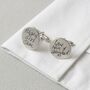 Personalised Handwriting Silver Cufflinks, thumbnail 1 of 7