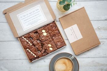 Gluten Free Letterbox Brownie Box, 2 of 2