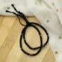 Adjustable Evil Eye Black Beads Bracelet For Kids And New Borns, thumbnail 6 of 6