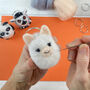 Needle Felting Kit, Mini Pets. Llama, Panda And Lemur, thumbnail 6 of 12