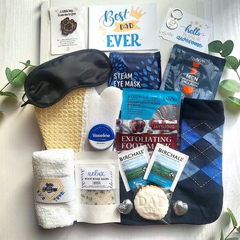 Best Dad Ever Spa Gift Box – Father’s Day Gift For Dad, 6 of 12