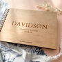 Personalised Classic Wedding Guest Book, thumbnail 5 of 10