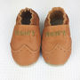 Personalised Metallic Christening Brogues Baby Shoes, thumbnail 8 of 8