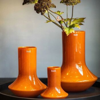 Vase Marco Warm Orange By Dut Z, 3 of 7