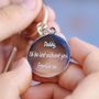 Lost Without You Compass Keyring, thumbnail 5 of 9