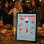 Personalised Secret Message Cocktail Personality Print Gift For Best Friend, thumbnail 1 of 12