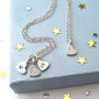 Personalised Mini Initial Heart Necklace, thumbnail 2 of 12