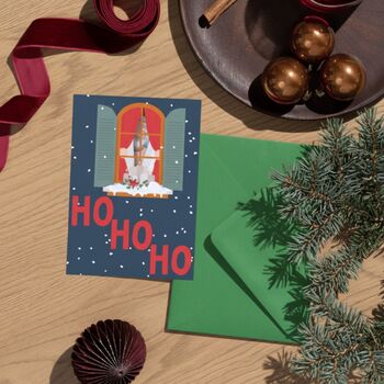 Moaning And Jiggling Animated 'Sexy Santa'! Funny And Cheeky Christmas Card, 6 of 12