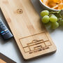 Personalised Football Snack Sharing Platter – Bamboo Board, thumbnail 2 of 6