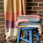 Personalised Soft Cotton Throw, Gift For Her, thumbnail 1 of 10