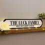 Personalised Family Name Road Sign For Home Decor, thumbnail 1 of 5