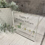 Personalised Birthday Acrylic Block Dinosaur Design, thumbnail 5 of 6