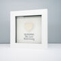 Personalised 13th Lace Anniversary Frame Gift, thumbnail 3 of 5