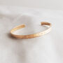 Personalised Moon Phase Cuff Bracelet, thumbnail 4 of 5