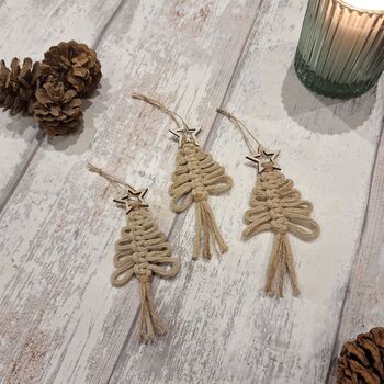 Set Of Three Christmas Tree Decorations, 5 of 6