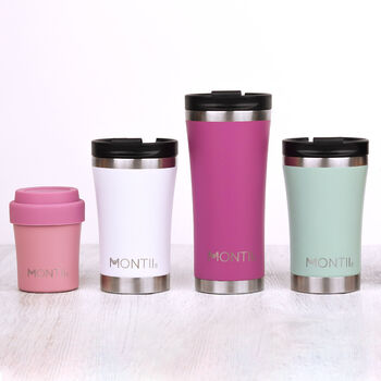 Montii Reusable 350ml Insulated Coffee Cup, 5 of 7