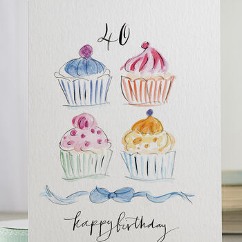 '40th Happy Birthday!' Milestone Birthday Card, 3 of 3