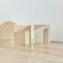 Santorini House Architectural Candle Aesthetic Decor, thumbnail 3 of 5