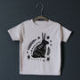Personalised Bunny Children's T Shirt, thumbnail 1 of 8