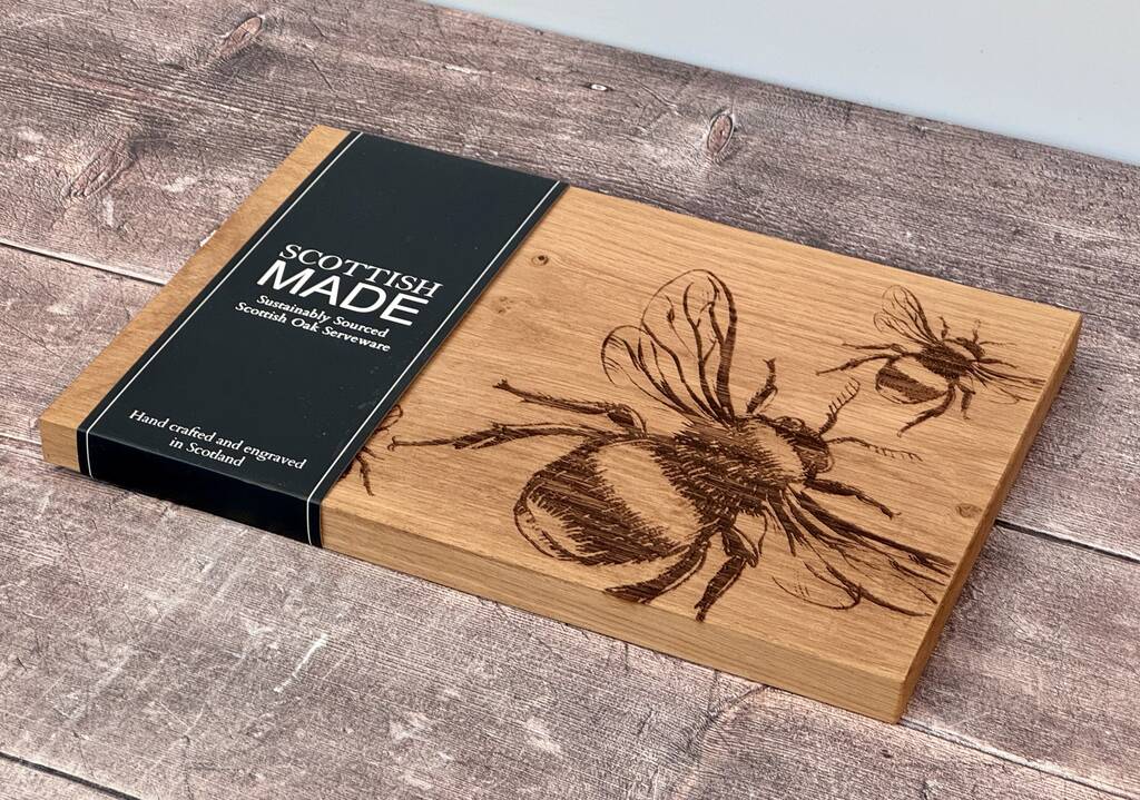 Bee Oak Serving/Cheese Board, 1 of 3