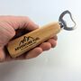 Wooden Bottle Opener, Adventurer Hiking, Father's Day, thumbnail 2 of 6
