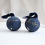Personalised Christmas Name Bauble Ornament, thumbnail 4 of 9