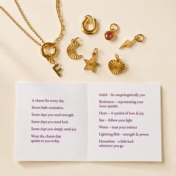 Personalised Week Of Charms Necklace, 4 of 10