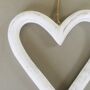 Hand Painted Hanging Heart Decoration, thumbnail 7 of 7