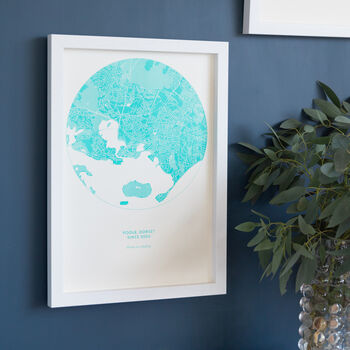 Personalised Risograph Map Print, 2 of 10