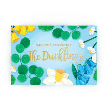 Nature's Symphony: The Ducklings Music Box Card, 2 of 6