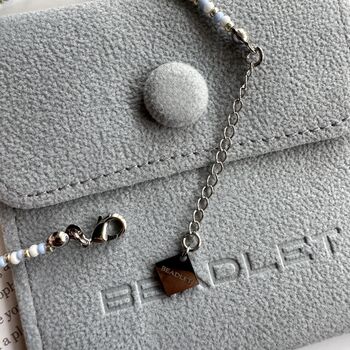 Manchester City Women Wsl Football Fan Bead Bracelet With Charms, 4 of 5