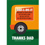 Personalised Funny Dad Print Gift For Fathers Day, thumbnail 3 of 4