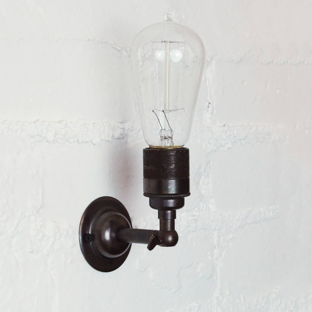 Manston Vintage Style Wall Light By Dowsing Reynolds Manston Vintage Style Wall Light