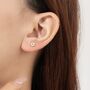 Gold Plated Colourful Star And Moon Stud Earrings, thumbnail 5 of 7