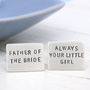Personalised Cufflinks. Anniversary Gift For Him, thumbnail 4 of 12