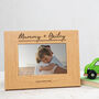 Personalised Engraved Mummy And Me Photo Frame, thumbnail 3 of 10