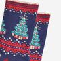 Women's Bamboo Socks Classic Christmas Tree, thumbnail 3 of 5