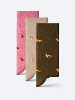 The Woodlands Giftbox – Luxury Picnic Themed Socks, 8 of 8