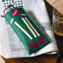 Cricket Glasses Case Personalised Gift For Dad Grandad, thumbnail 3 of 3