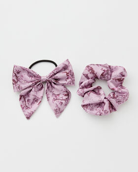 Fable A Night's Tale Scrunchie And Bow Set, 4 of 9