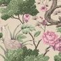 Crane Bird Rose Pink/Cream Wallpaper, thumbnail 3 of 4