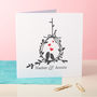 Love Birds Personalised Anniversary Card, thumbnail 1 of 2