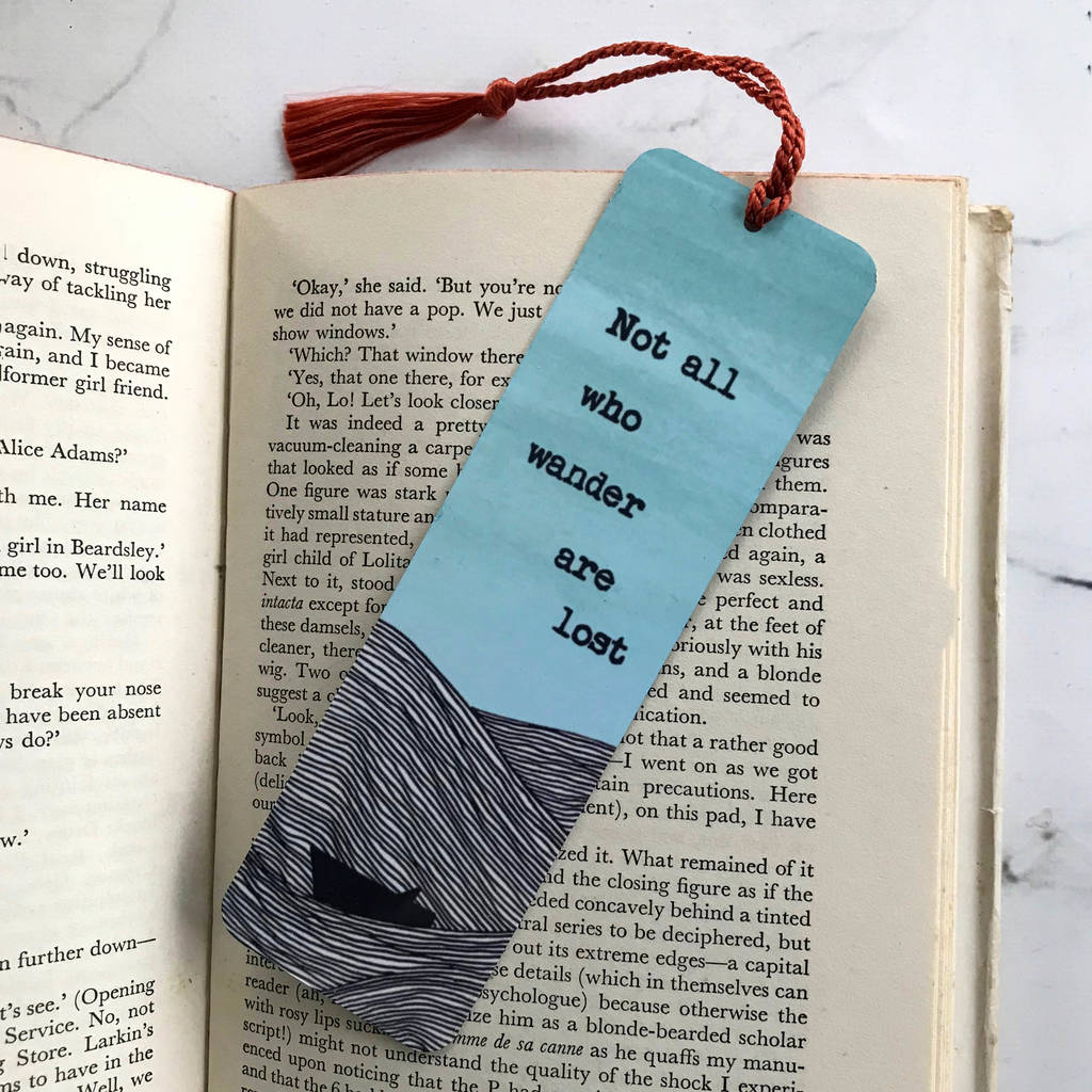 'little boat at sea' personalised bookmark for a friend by snapdragon ...