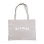 Large Wild Mama Shopper Tote Bag Gift For Cool Mums, thumbnail 3 of 8